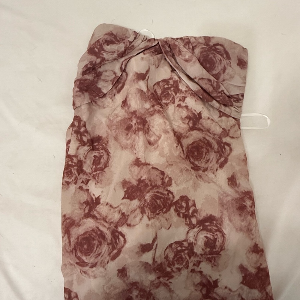 Princess Polly Floral Strapless Dress